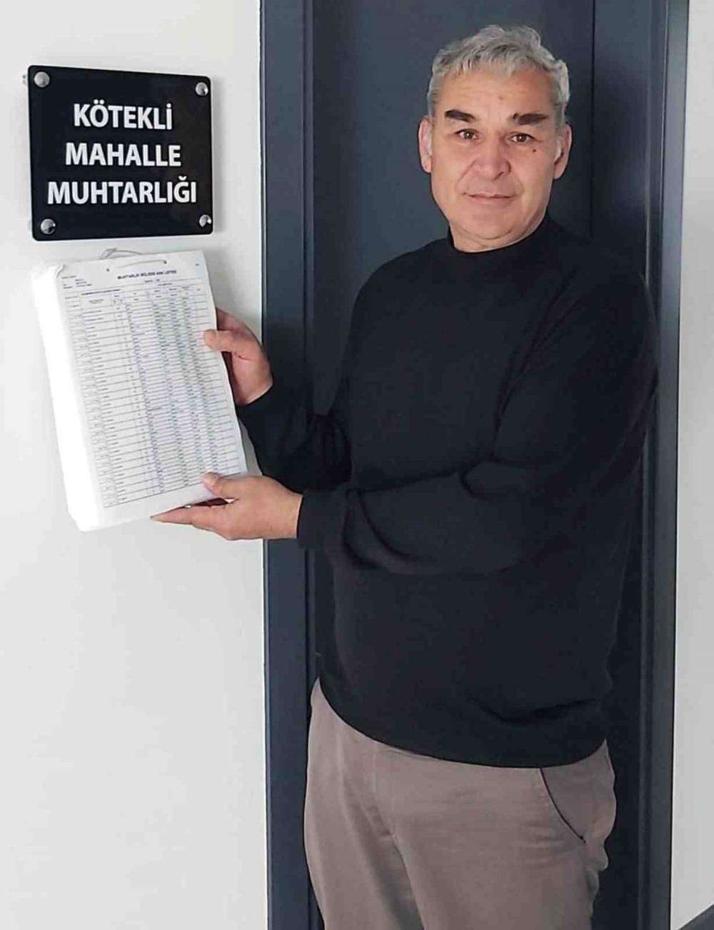 Seçmen listeleri askıya çıkarıldı
