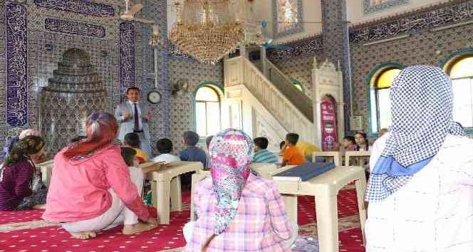 MASKİ'den Yaz Kur'an Kursu öğrencilerine su tasarrufu eğitimi